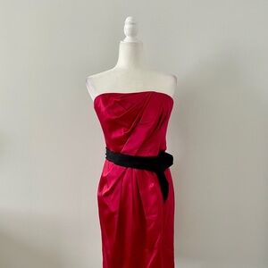 White House Black Market Strapless Dress